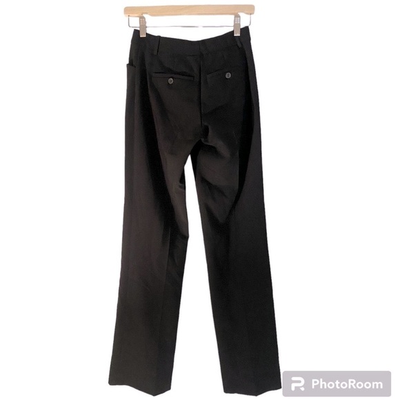 THEORY BLACK TROUSER PANTS BUSINESS PROFESSIONAL SIZE 4 - Picture 5 of 5